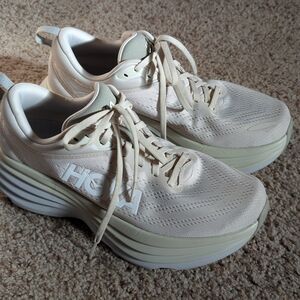 HOKA Men's Cream Running Shoes
